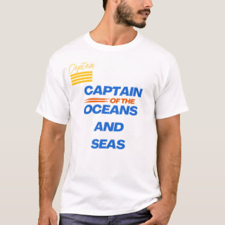 陸上と海上の船長 Tシャツ