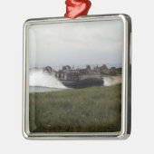 陸上の航空機のエアクシ来ョン メタルオーナメント (左)