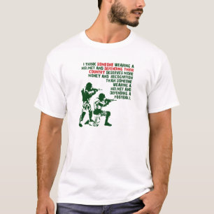 陸上より軍隊が好きな人へ ユーモアTシャツ Tシャツ