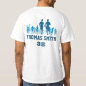 陸上スクール Tシャツ (裏面)