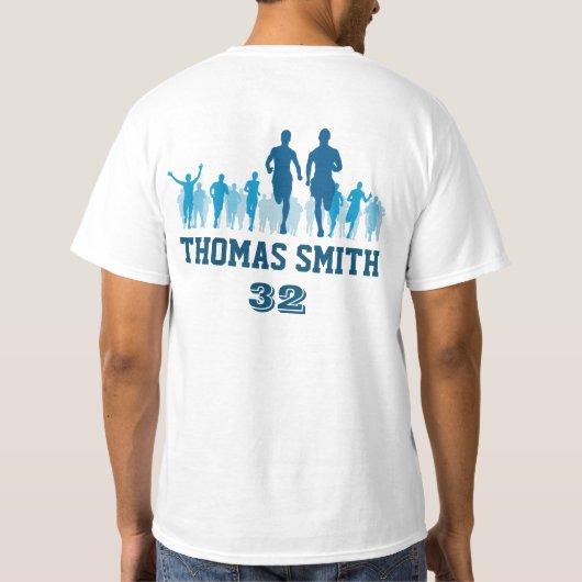 陸上スクール Tシャツ (裏面)