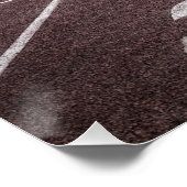 陸上トラックフォグフォト ポスター (コーナー)