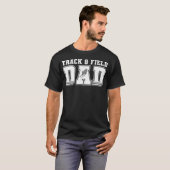 陸上競技パパ スポーツ 父の日 Tシャツ (正面フル)