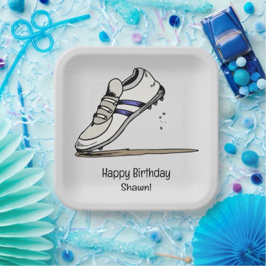 陸上競技パーティー誕生会 ペーパープレート (パーティー)