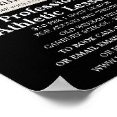 陸上競技レッス広告ン ポスター (角)