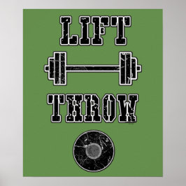 陸上競技用の散水器ポスター ポスター