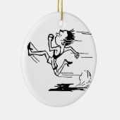 陸上競技界のスター セラミックオーナメント (右)