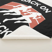 陸上競技選手 |トラックアスリート |ランナー シェルパブランケット (3/4)