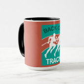 陸上競技選手 |トラックアスリート |ランナー マグカップ (正面左)