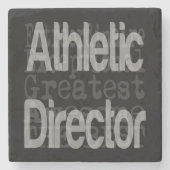 陸上競技院長特別顧問 ストーンコースター (正面)