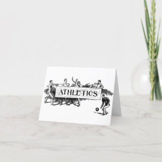 陸上競技 サンキューカード