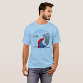 陸上競技-ベストの投球 Tシャツ (正面フル)