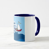 陸地 マグカップ (正面右)