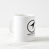 陸標1個のコップ コーヒーマグカップ (正面左)