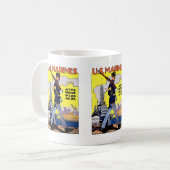 陸海事業 コーヒーマグカップ (正面左)