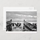 陸海兵士上陸 ポストカード (正面/裏面)