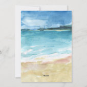 陸海写真ビーチクリスマスカード シーズンカード (裏面)