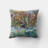 陸海動物 クッション (裏面)