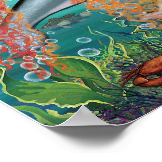 陸海動物 ポスター (角)