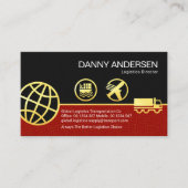 陸海空WWWグローバル物流つながり 名刺 (正面)