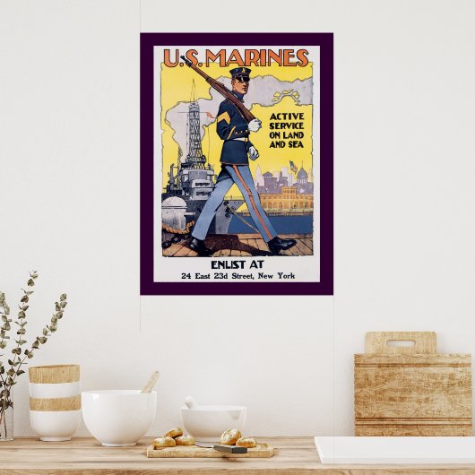 陸海航路 ポスター (キッチン)