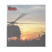 陸海軍の空軍の海兵隊の狙撃手lrrp recon ノートパッド (正面)