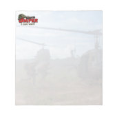 陸海軍の空軍の海兵隊の狙撃手lrrp recon ノートパッド (正面)