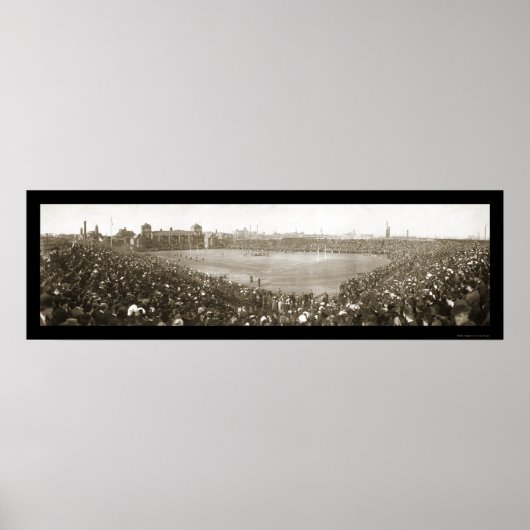 陸海軍サッカーの写真1908 ポスター (正面)