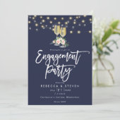 陸海軍フローラ婚約パーティ招待 招待状 (スタンド正面)