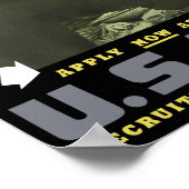 陸軍に参加 – - WWII ポスター (角)