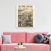 陸軍のエリートフランスの軍、外フランスの国 キャンバスプリント (インサイチュ (リビング))