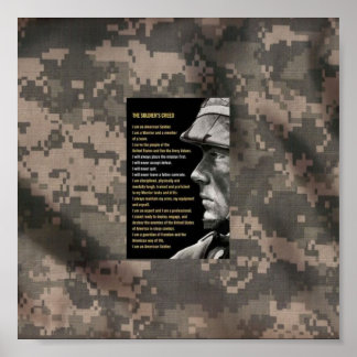 陸軍の信条 ポスター