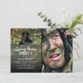 陸軍の写真遠くにパーティー 招待状 (スタンド正面)