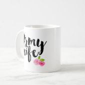 陸軍の妻 コーヒーマグカップ (正面左)