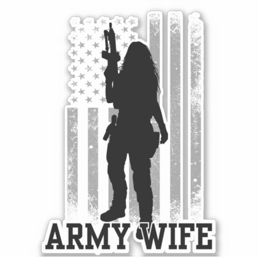 陸軍の妻 シール (正面)