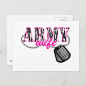 陸軍の妻 ポストカード (正面/裏面)