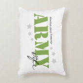 陸軍の妻 – 常に永遠 アクセントクッション (正面(垂直))