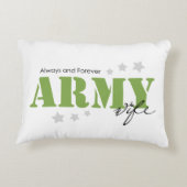 陸軍の妻 – 常に永遠 アクセントクッション (裏面)