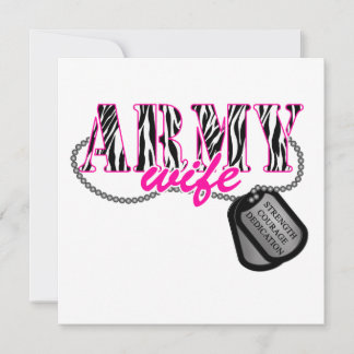 陸軍の妻 招待状