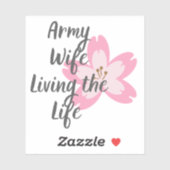 陸軍の妻、生きている シール (シート)