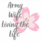 陸軍の妻、生きている シール (正面)