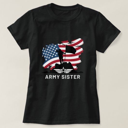 陸軍の姉妹 Tシャツ (デザイン正面)