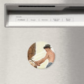 陸軍の木材の追加 マグネット (インサイチュ (食洗機))