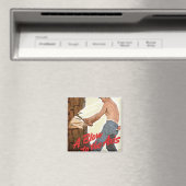 陸軍の木材の追加 マグネット (インサイチュ (食洗機))