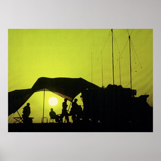 陸軍の機動指揮所 ポスター (正面)