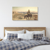 陸軍の残党（エリザベス・トンプソン） キャンバスプリント (インサイチュ (寝室))