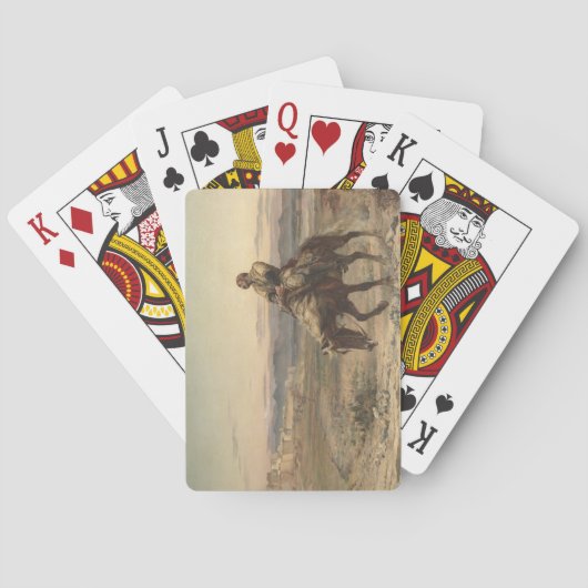 陸軍の残党（エリザベス・トンプソン） トランプ (裏面)