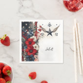 陸軍の海兵戦術軍隊ブライダルシャワー スタンダードカクテルナプキン (インサイチュ)