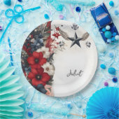 陸軍の海兵戦術軍隊ブライダルシャワー ペーパープレート (パーティー)