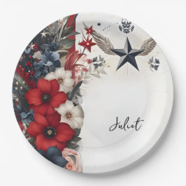 陸軍の海兵戦術軍隊ブライダルシャワー ペーパープレート